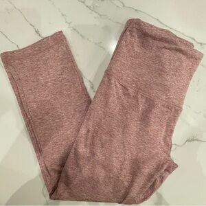 Zobha Women's Heathered Pink Leggings